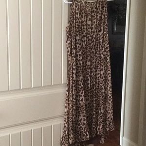 Leopard, calf length chiffon, Jessica Howard